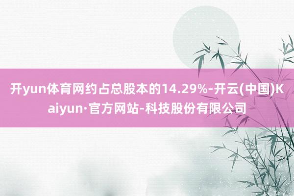 开yun体育网约占总股本的14.29%-开云(中国)Kaiyun·官方网站-科技股份有限公司